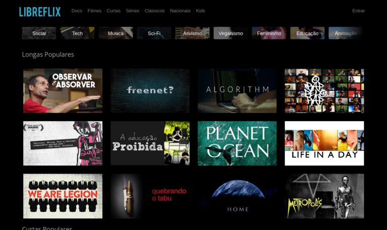 Libreflix home 768x456